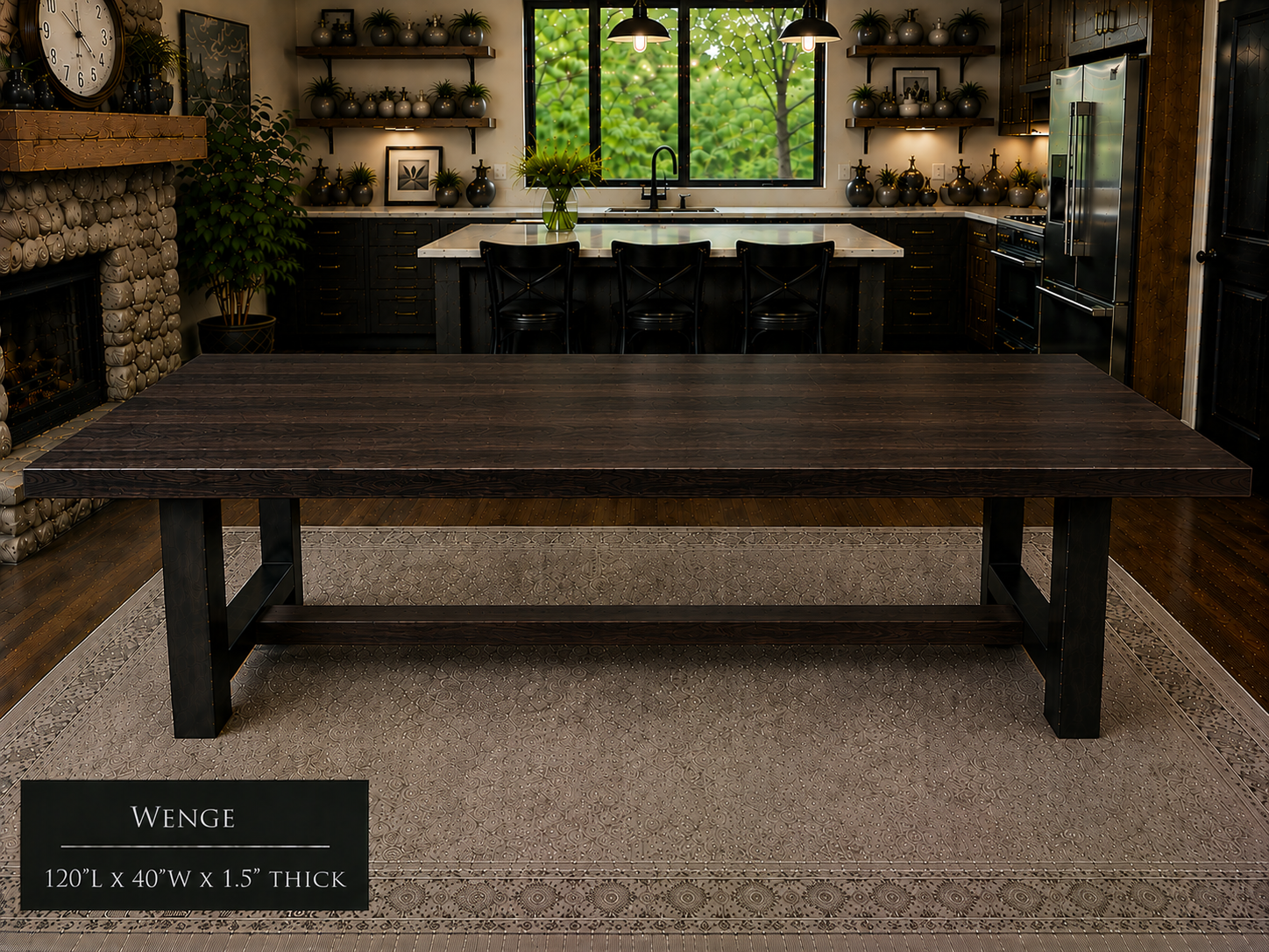Custom Dining Room, Living Room or Kitchen Tables