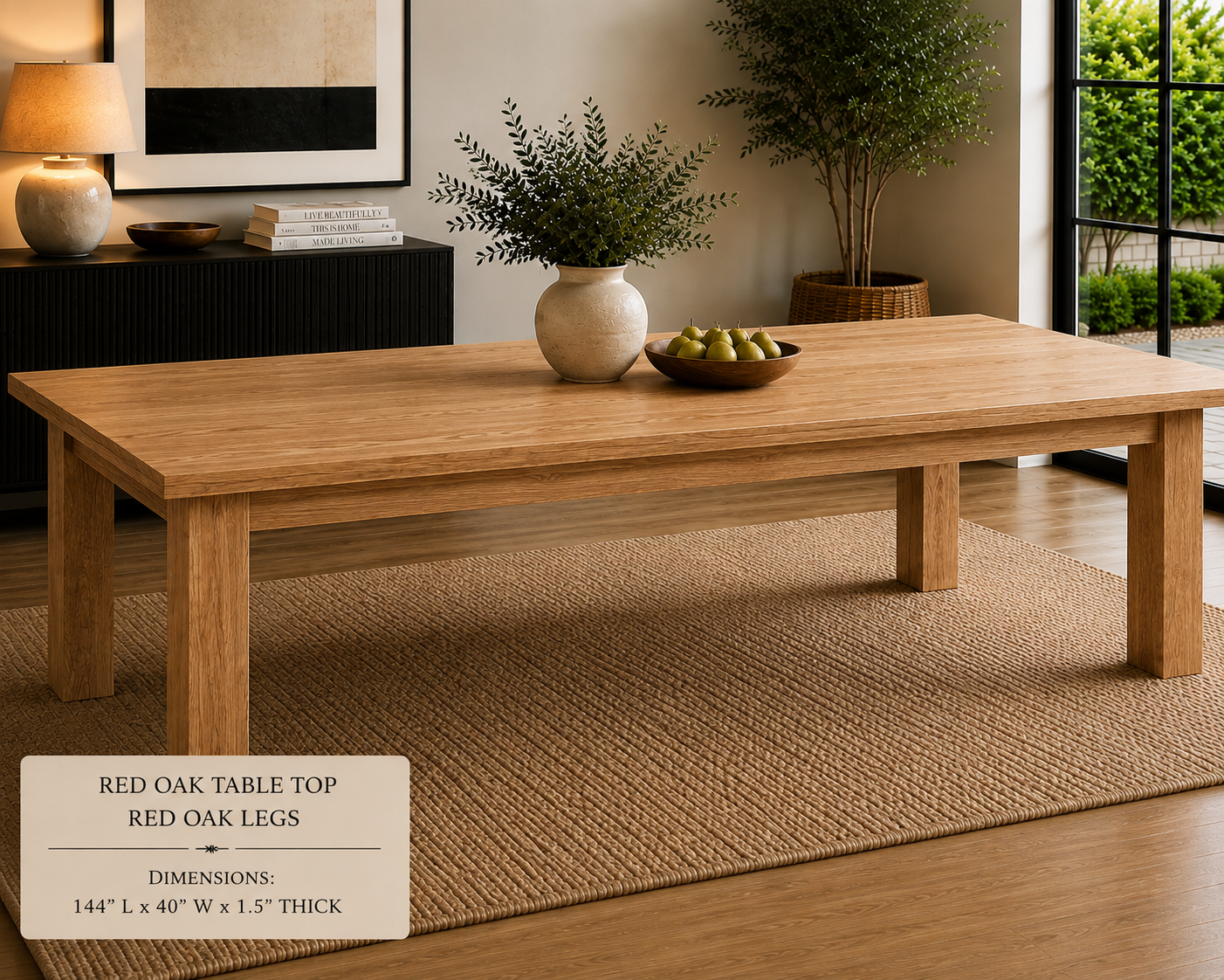 Custom Dining Room, Living Room or Kitchen Tables