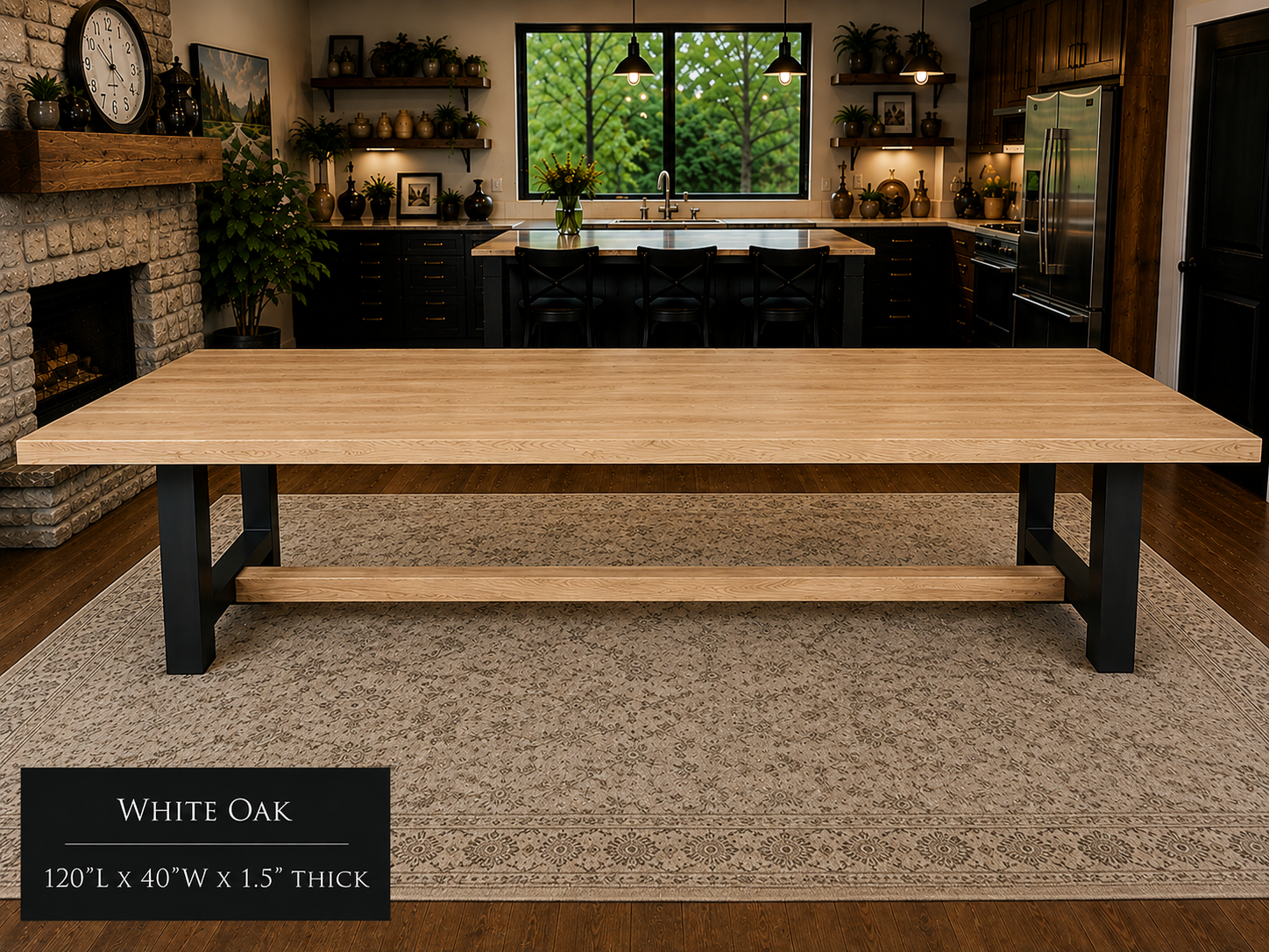 Custom Dining Room, Living Room or Kitchen Tables