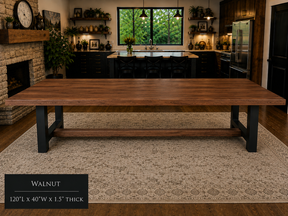 Custom Dining Room, Living Room or Kitchen Tables