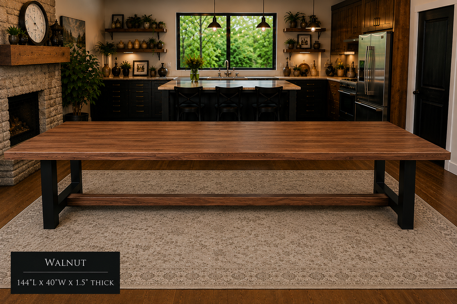 Custom Dining Room, Living Room or Kitchen Tables