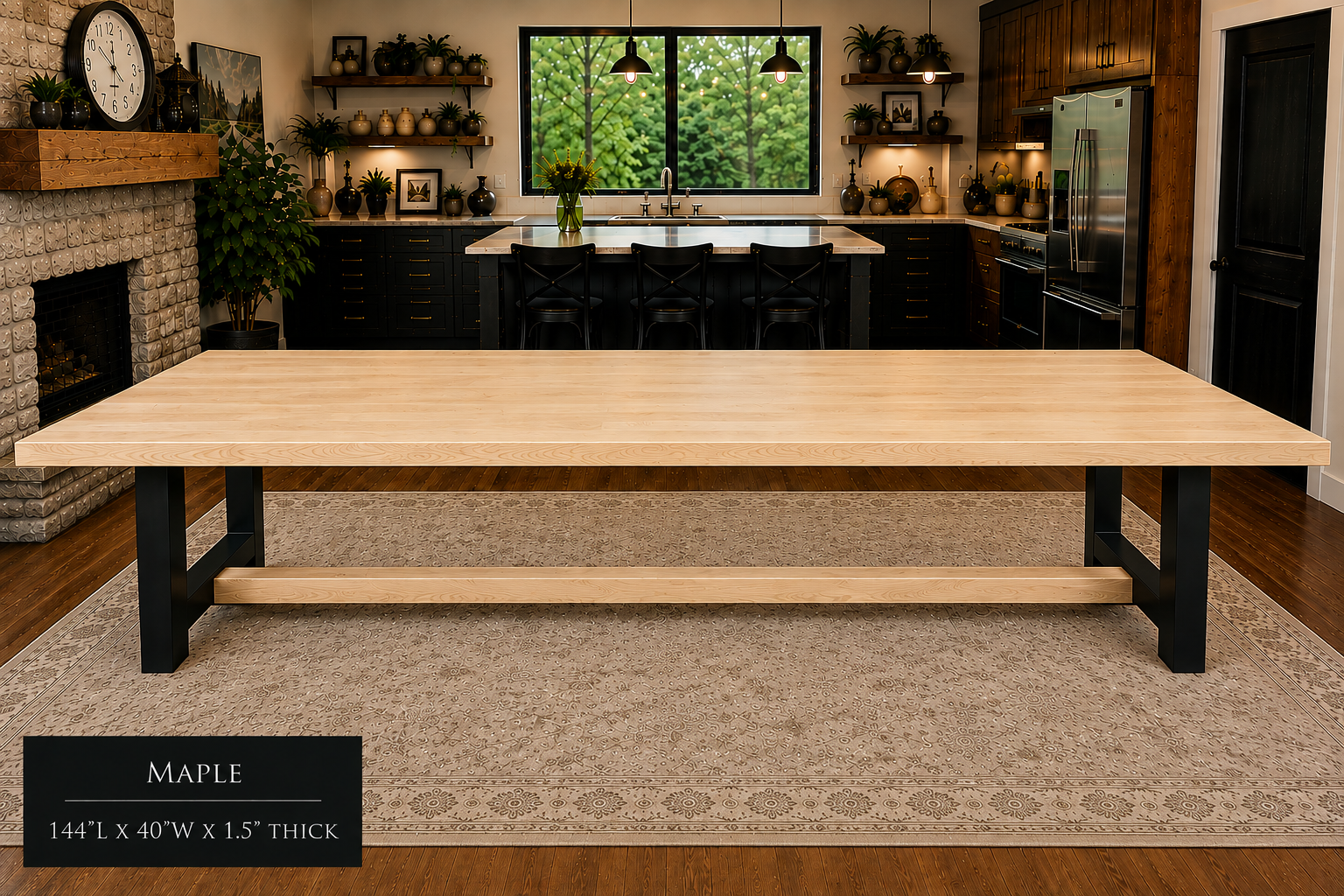 Custom Dining Room, Living Room or Kitchen Tables