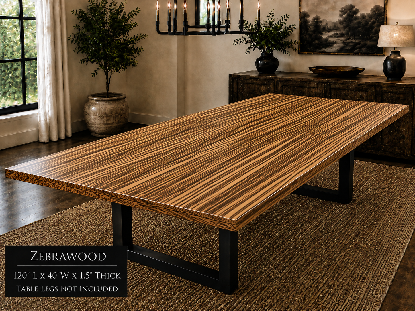 Custom Dining Room, Living Room or Kitchen Tables