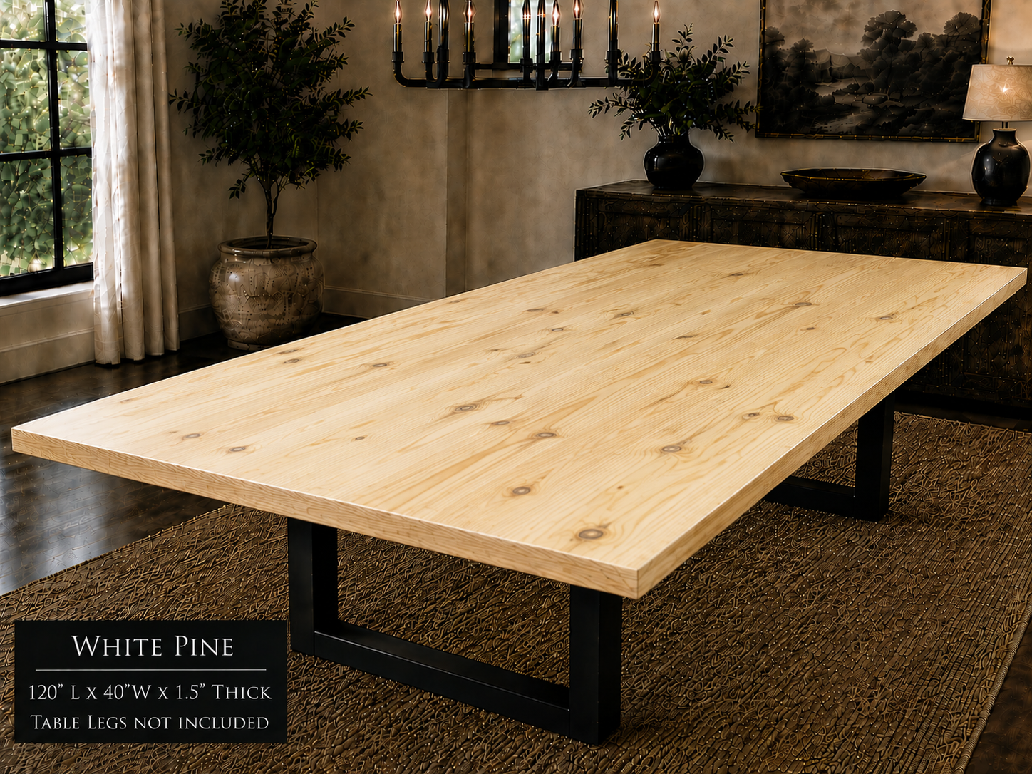 Custom Dining Room, Living Room or Kitchen Tables