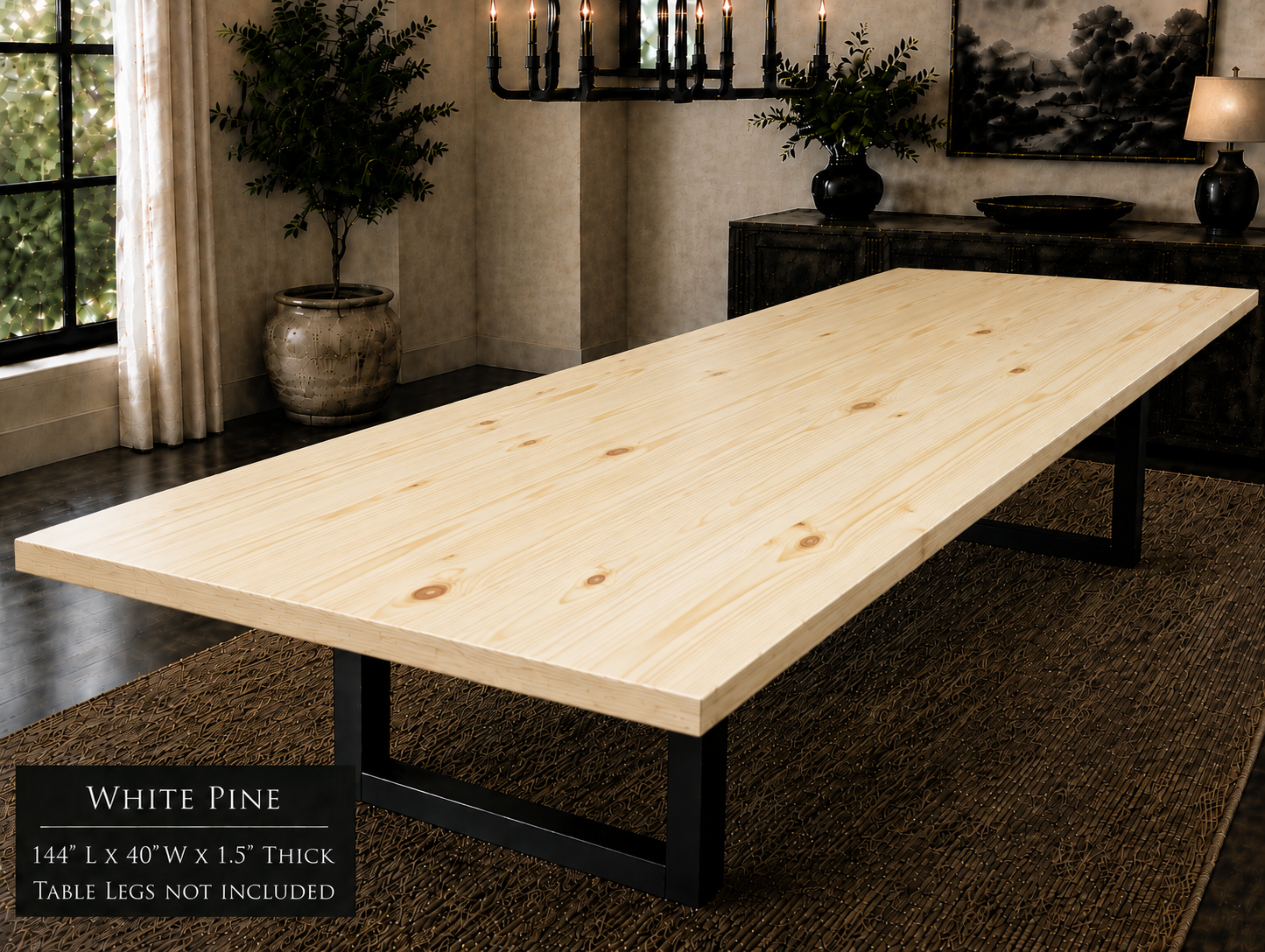 Custom Dining Room, Living Room or Kitchen Tables