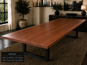 Custom Dining Room, Living Room or Kitchen Tables