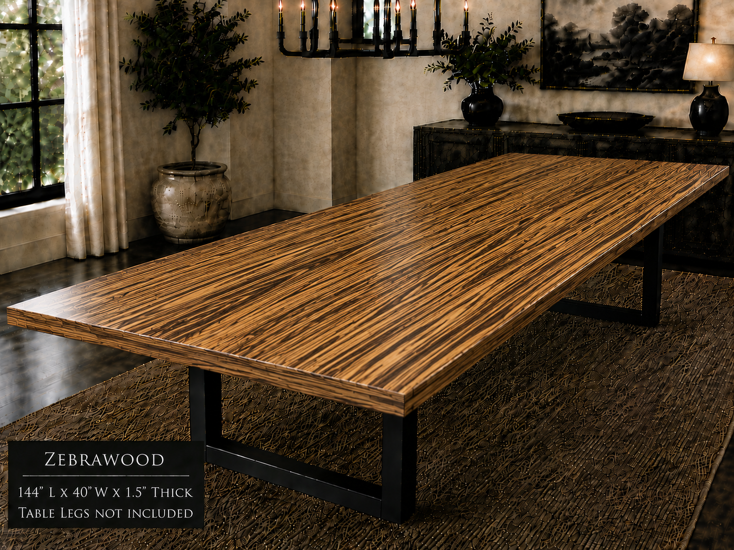 Custom Dining Room, Living Room or Kitchen Tables