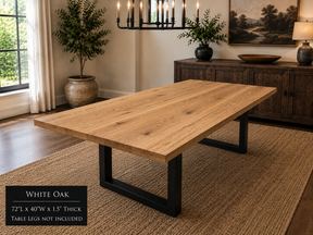 Custom Dining Room, Living Room or Kitchen Tables