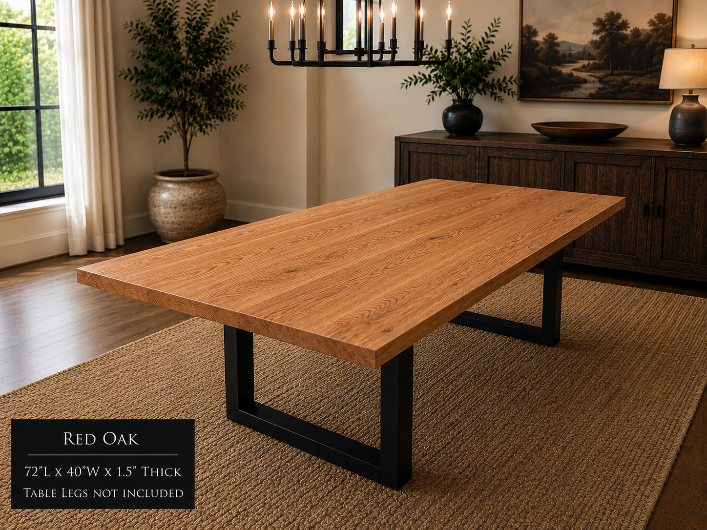 Custom Dining Room, Living Room or Kitchen Tables