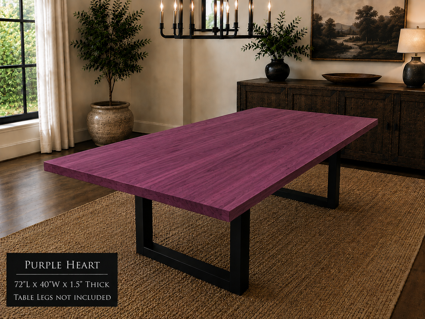 Custom Dining Room, Living Room or Kitchen Tables