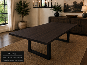 Custom Dining Room, Living Room or Kitchen Tables