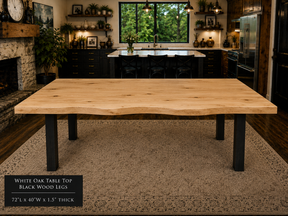 Custom Dining Room, Living Room or Kitchen Tables (Live Edge)