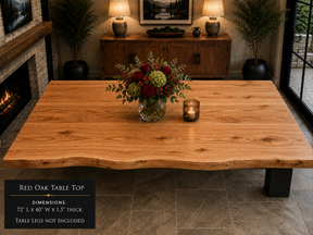Custom Dining Room, Living Room or Kitchen Tables (Live Edge)
