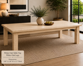 Custom Dining Room, Living Room or Kitchen Tables