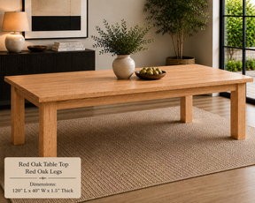 Custom Dining Room, Living Room or Kitchen Tables
