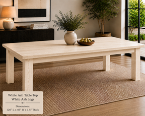 Custom Dining Room, Living Room or Kitchen Tables