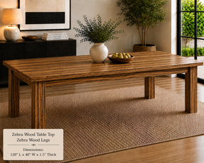 Custom Dining Room, Living Room or Kitchen Tables