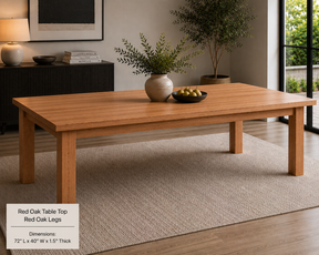 Custom Dining Room, Living Room or Kitchen Tables