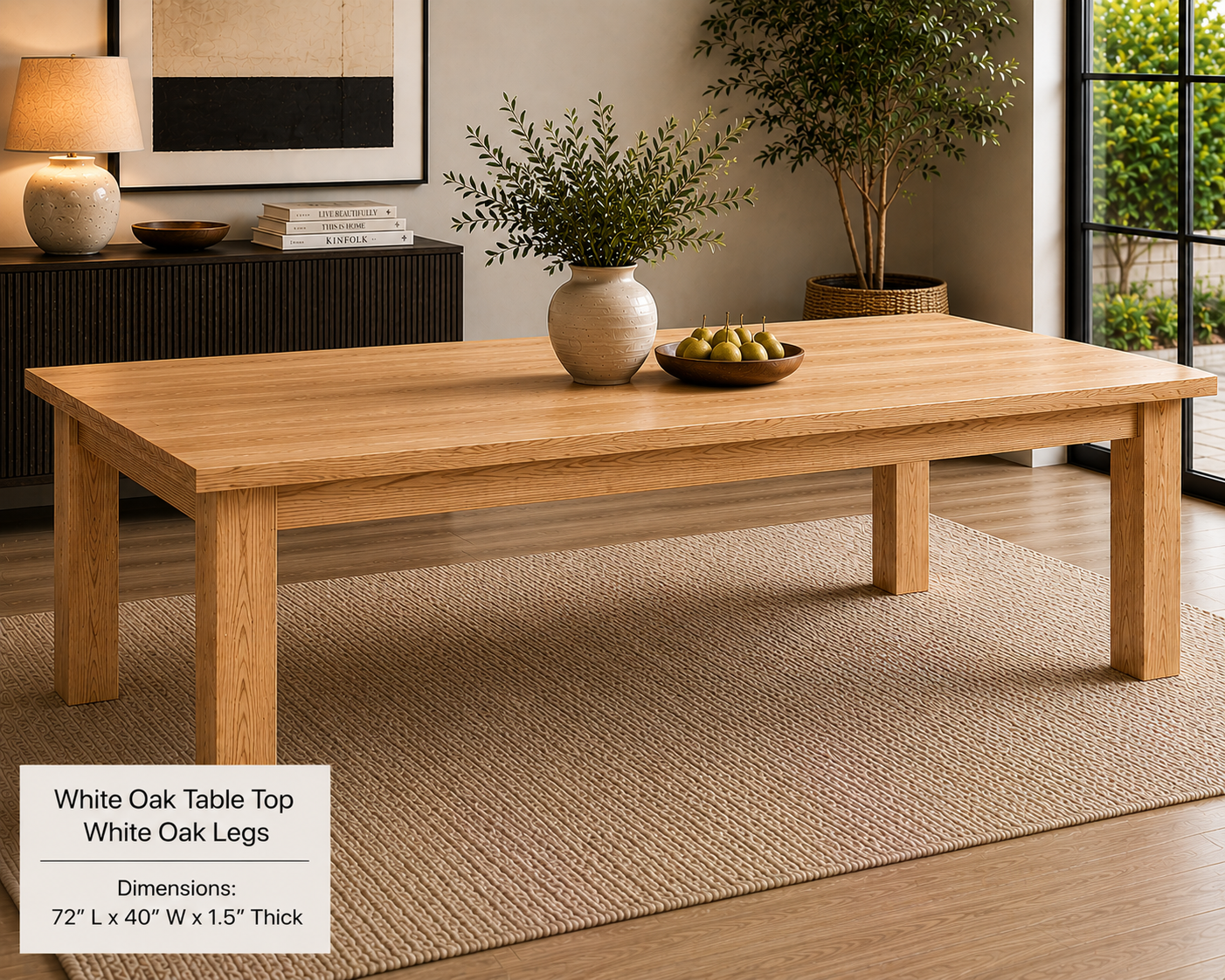 Custom Dining Room, Living Room or Kitchen Tables