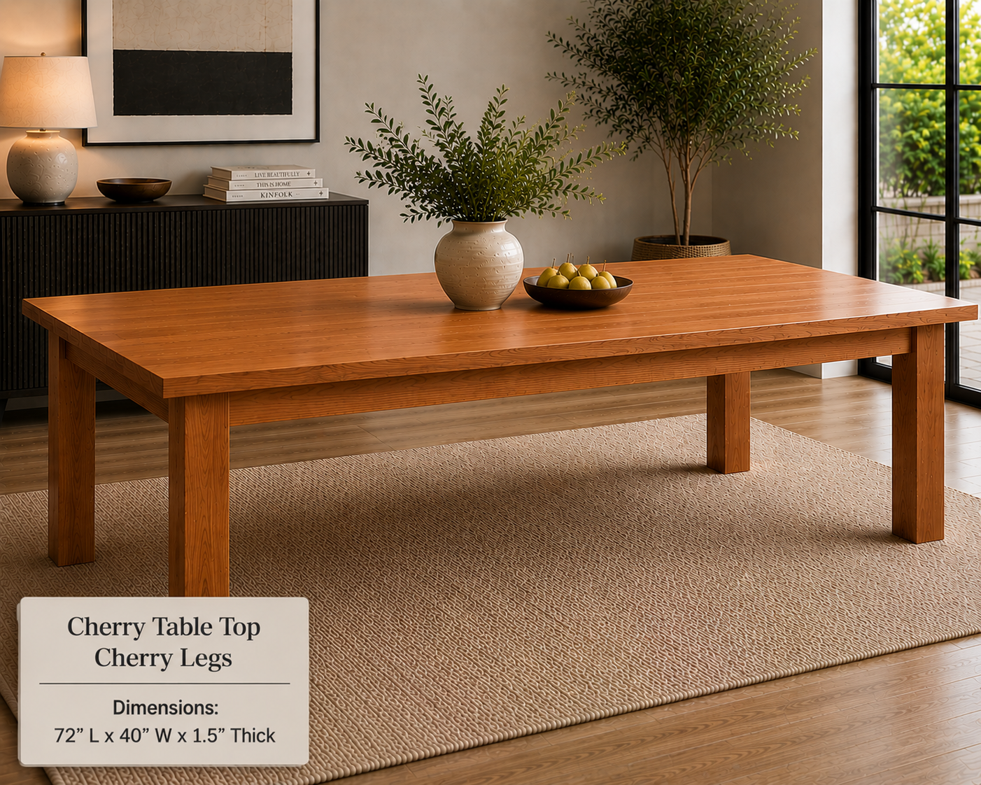 Custom Dining Room, Living Room or Kitchen Tables