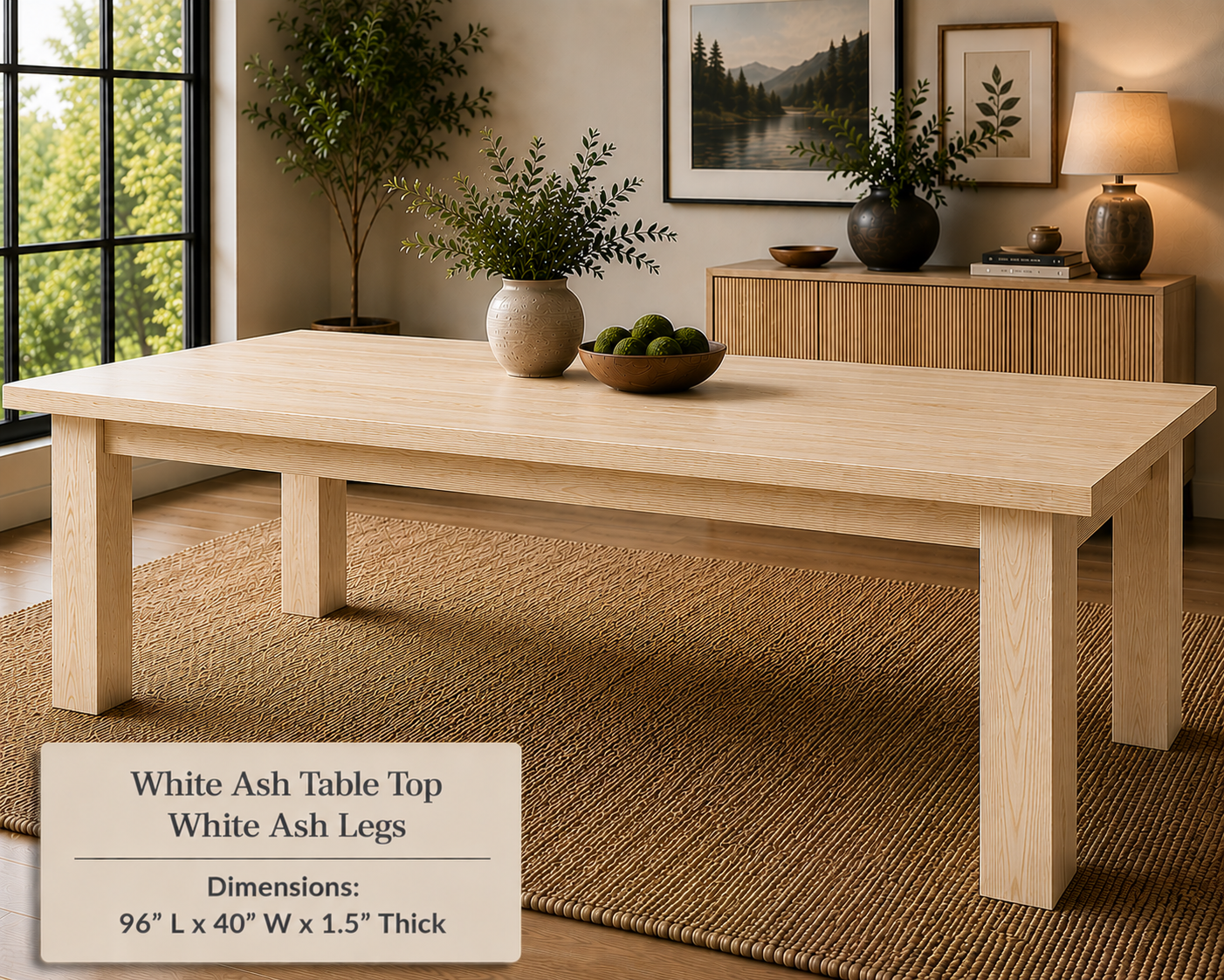 Custom Dining Room, Living Room or Kitchen Tables
