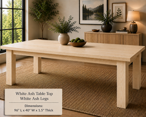Custom Dining Room, Living Room or Kitchen Tables