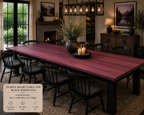 Custom Dining Room, Living Room or Kitchen Tables