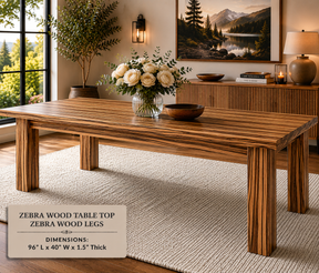 Custom Dining Room, Living Room or Kitchen Tables