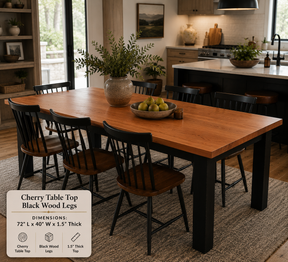 Custom Dining Room, Living Room or Kitchen Tables