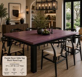 Custom Dining Room, Living Room or Kitchen Tables