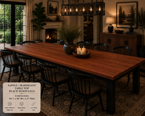 Custom Dining Room, Living Room or Kitchen Tables