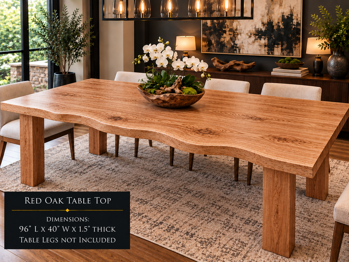 Custom Dining Room, Living Room or Kitchen Tables (Live Edge)