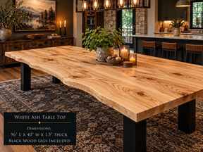 Custom Dining Room, Living Room or Kitchen Tables (Live Edge)