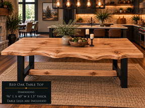 Custom Dining Room, Living Room or Kitchen Tables (Live Edge)
