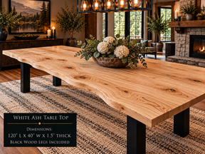 Custom Dining Room, Living Room or Kitchen Tables (Live Edge)