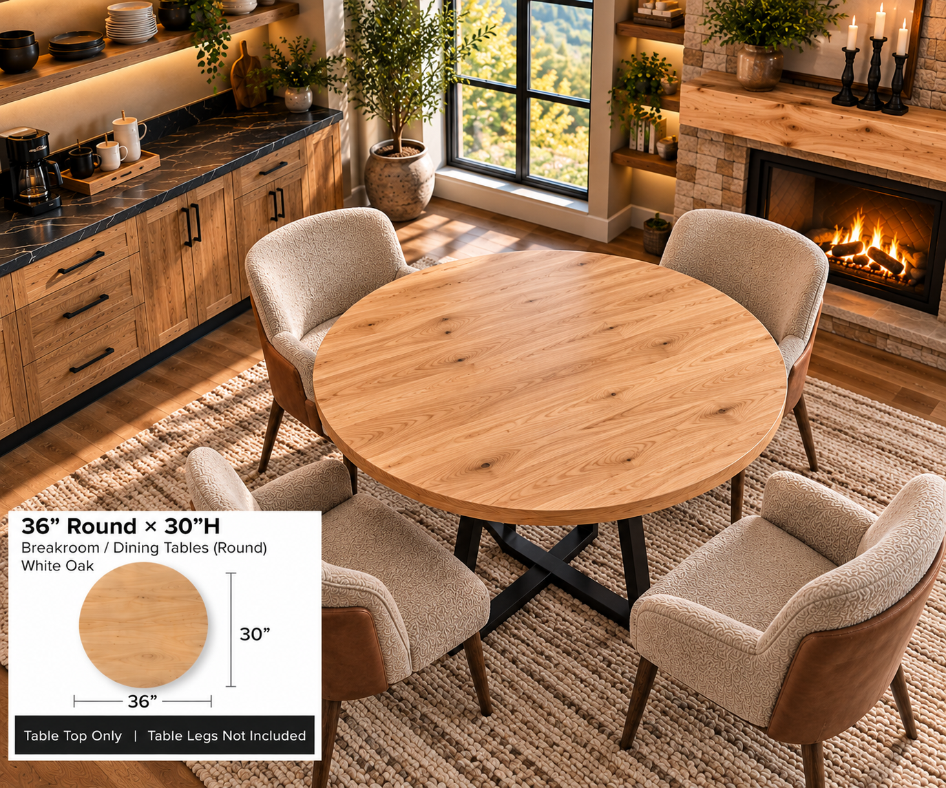 Breakroom / Dining Tables (Round)