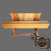 Cypress Mantel, 60-Inch Finished: Rustic Charm Meets Modern Elegance