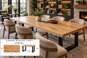Library Reading Tables