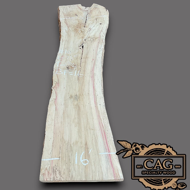 Flaming Red Box Elder Slabs