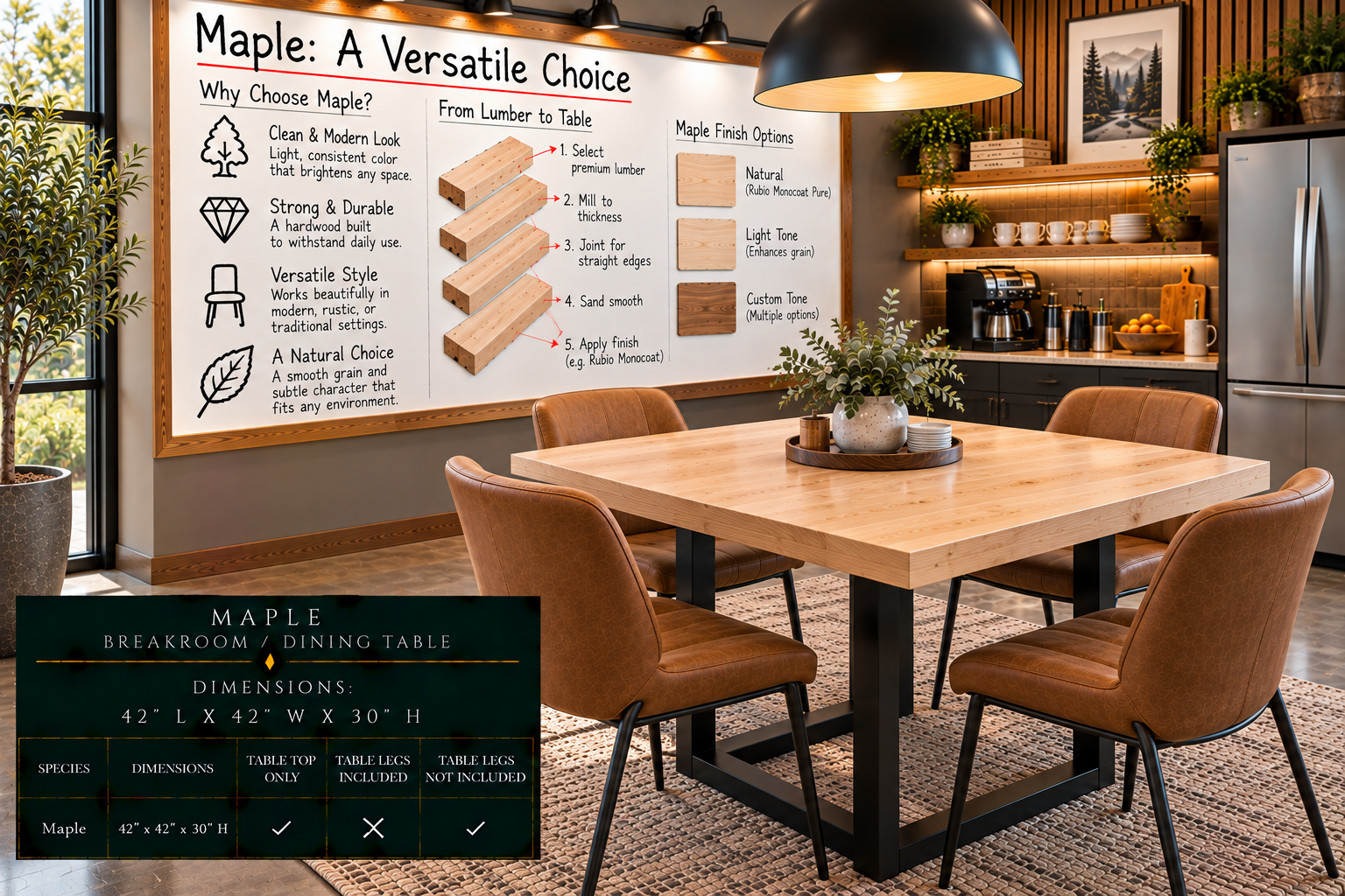 Breakroom / Dining Tables (Square)