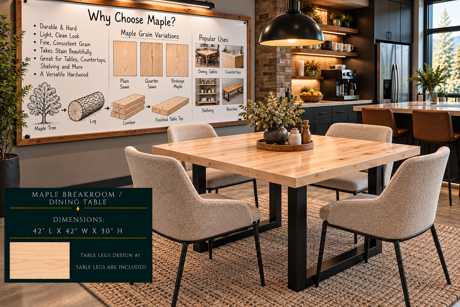 Breakroom / Dining Tables (Square)