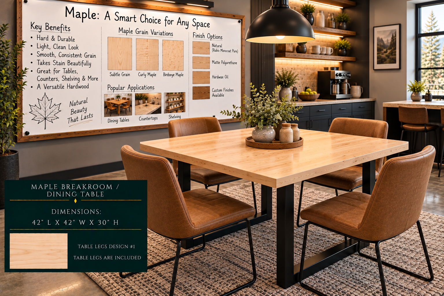 Breakroom / Dining Tables (Square)
