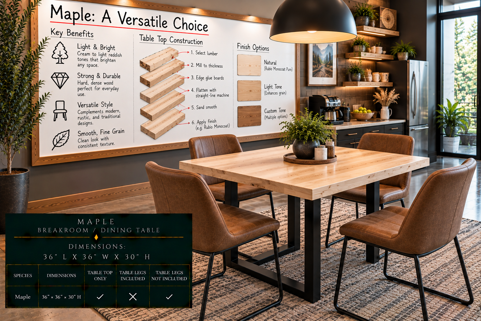 Breakroom / Dining Tables (Square)