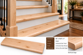 Hardwood Stair Treads Not Finished