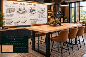 Standing-Height Collaborative Tables