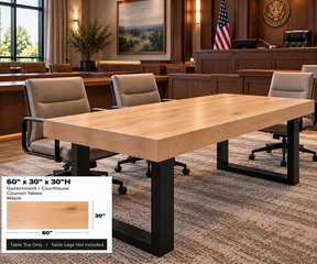 Government / Courthouse Counsel Tables