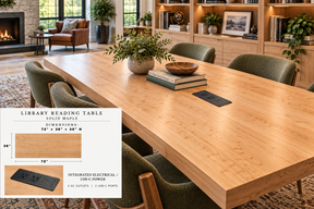Library Reading Tables