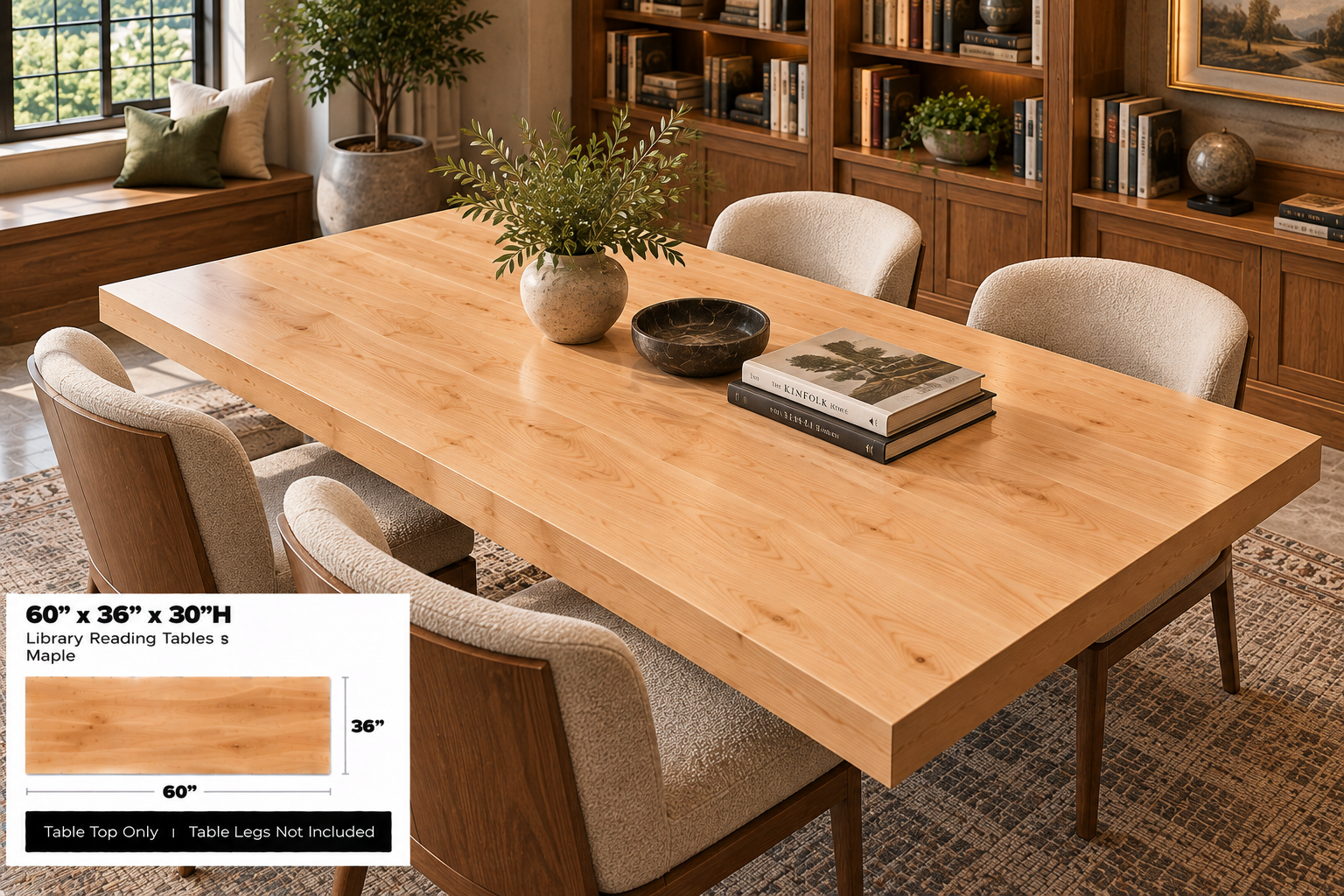 Library Reading Tables