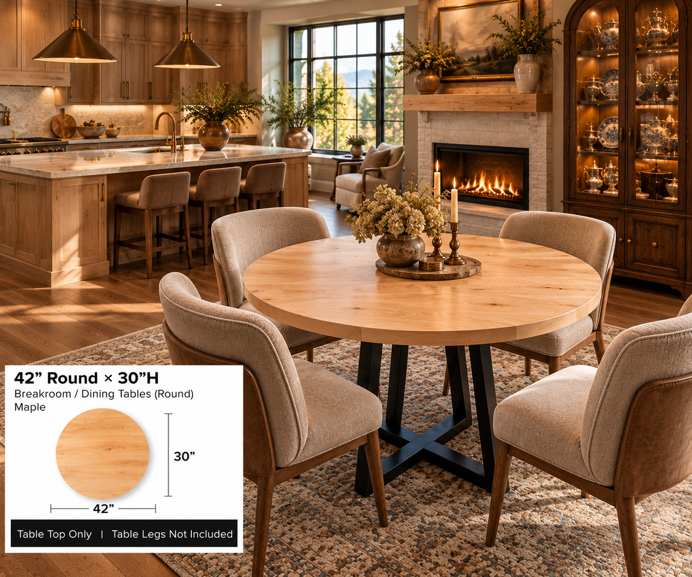 Breakroom / Dining Tables (Round)
