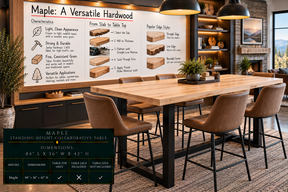 Standing-Height Collaborative Tables